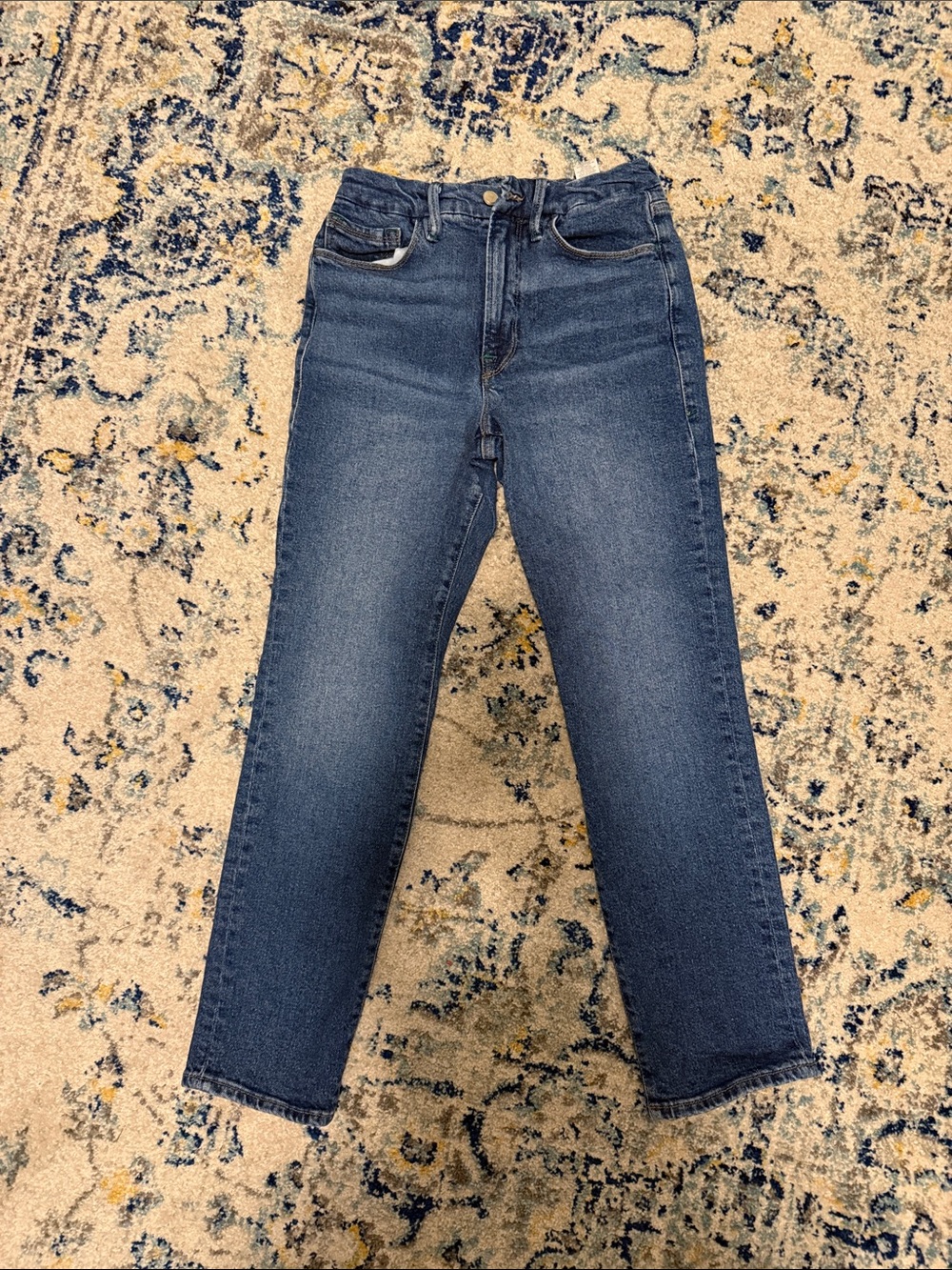 Good American Straight Leg Jeans